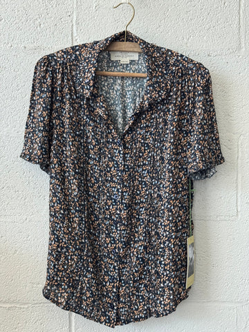 Millie Blouse in Nightshadow Ditsy
