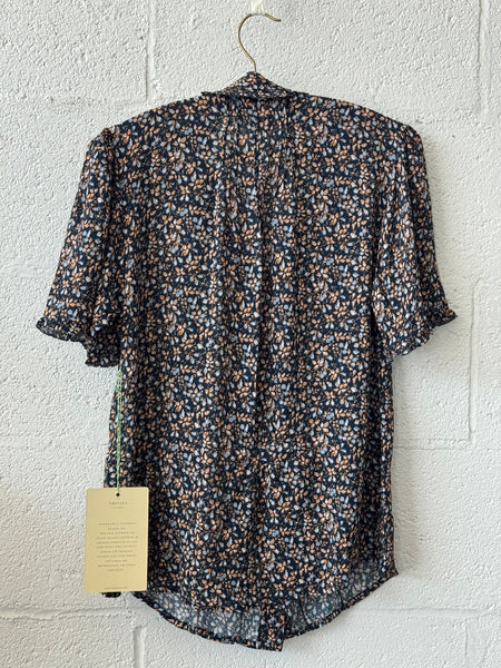 Millie Blouse in Nightshadow Ditsy