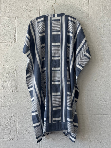Emerson Short Caftan - Varied Stripe