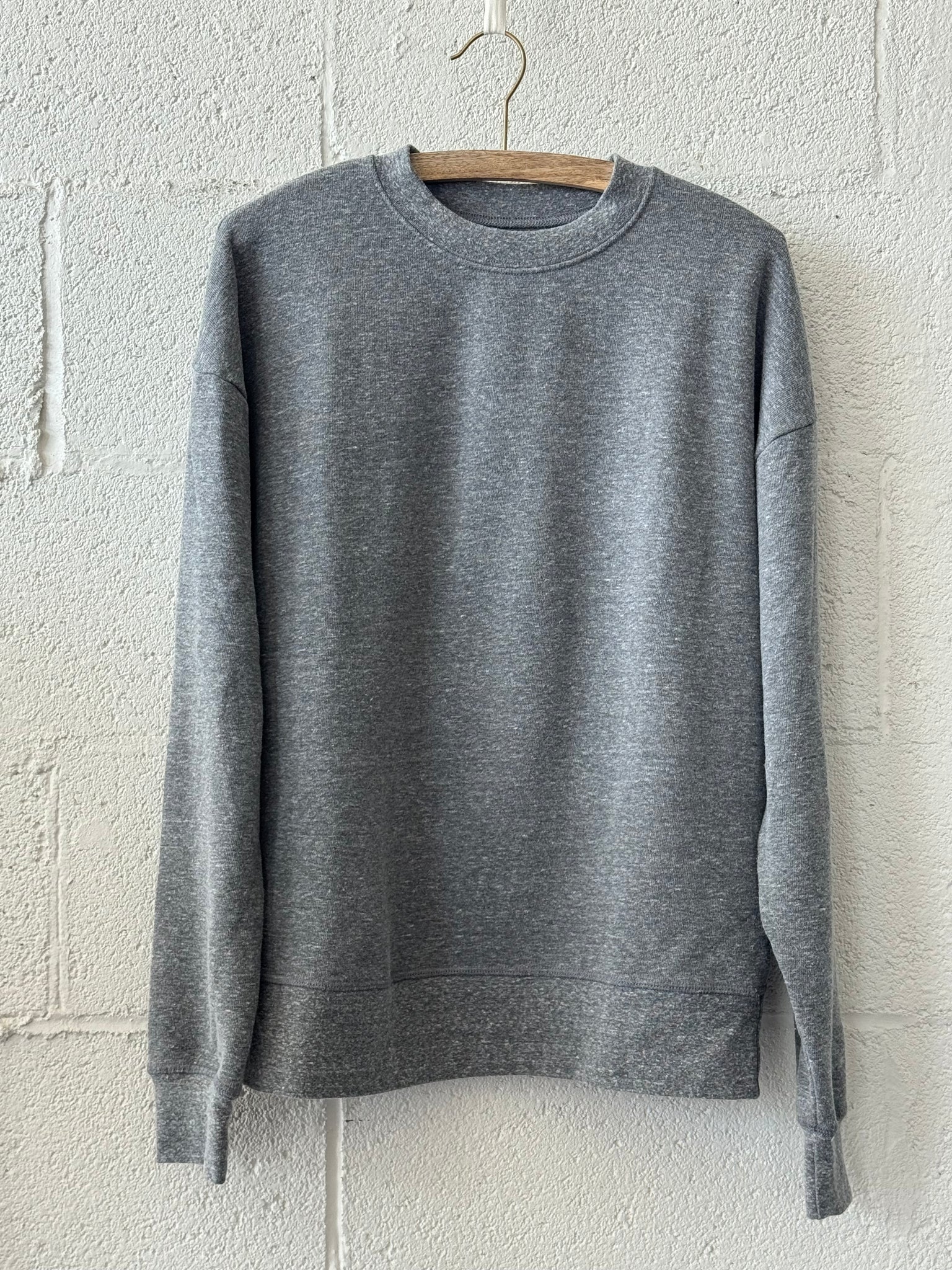 The Boxy Sweatshirt - P.E. Grey