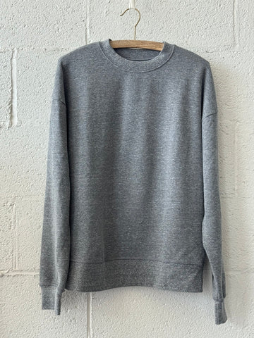 The Boxy Sweatshirt - P.E. Grey