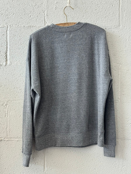The Boxy Sweatshirt - P.E. Grey