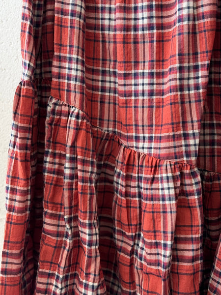 The Ranch Skirt - Red Plaid