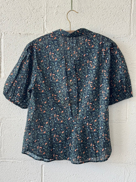 Nadine Blouse - Marin Ditsy