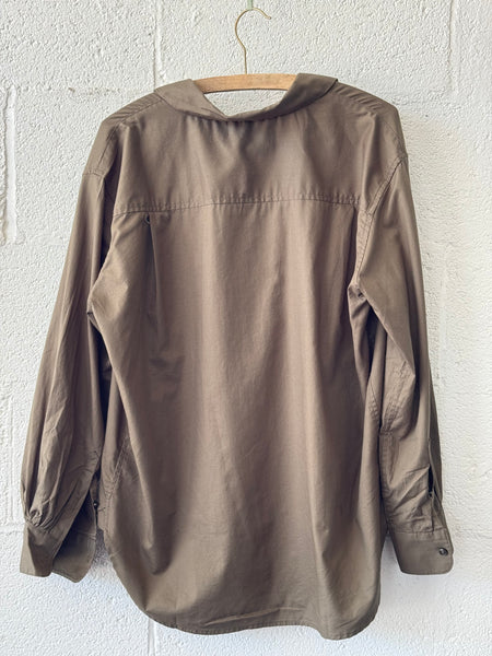 Blake Oversized Shirt - Olive