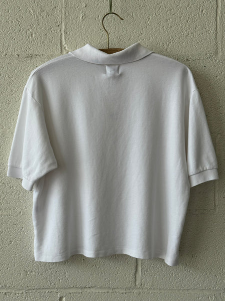 The Boxy Polo White