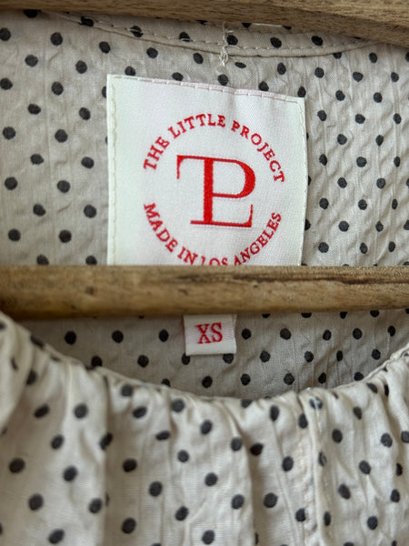 Charlie Shirt in Fawn Dot