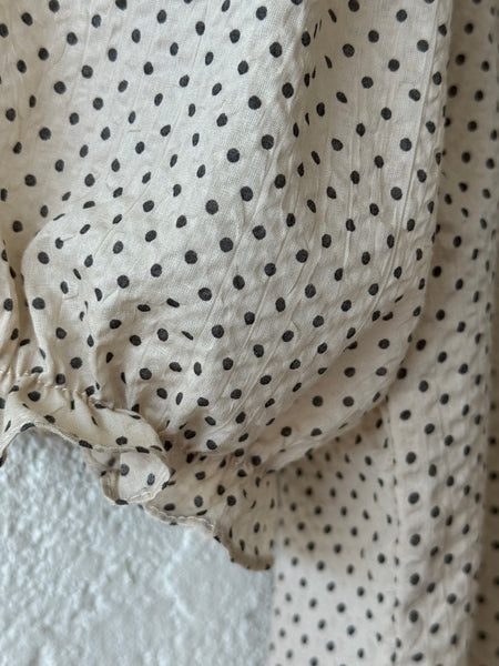 Charlie Shirt in Fawn Dot