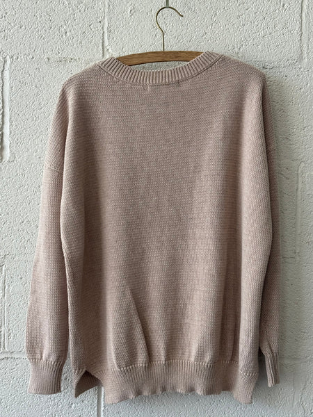 Carolyn Sweater - Sand Oranic