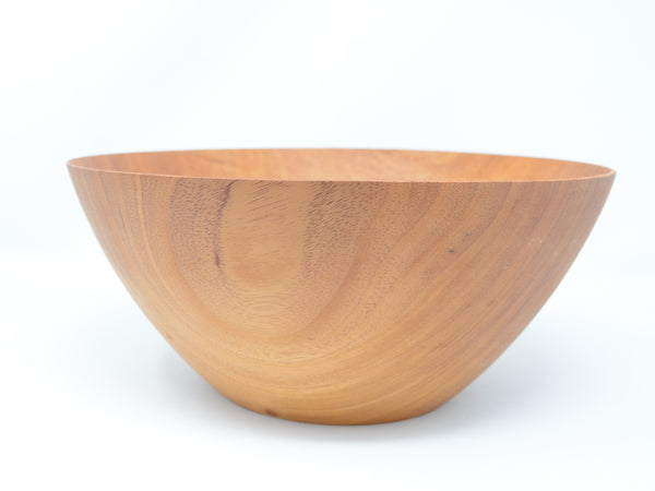 Mahogany Wood Bowl