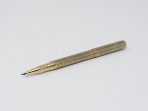 Liliput Capped Ballpen in Brass