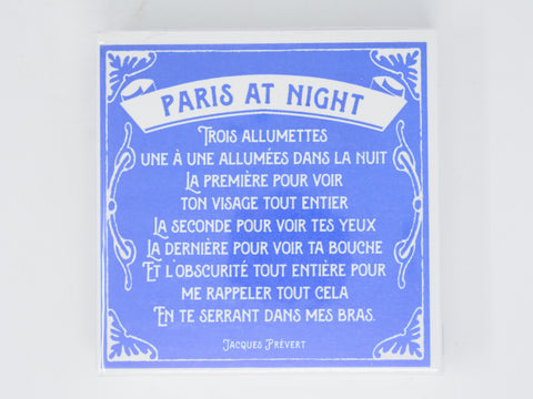 Paris at Night Matchbox