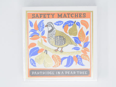 Partridge in a Pear Tree Matchbox