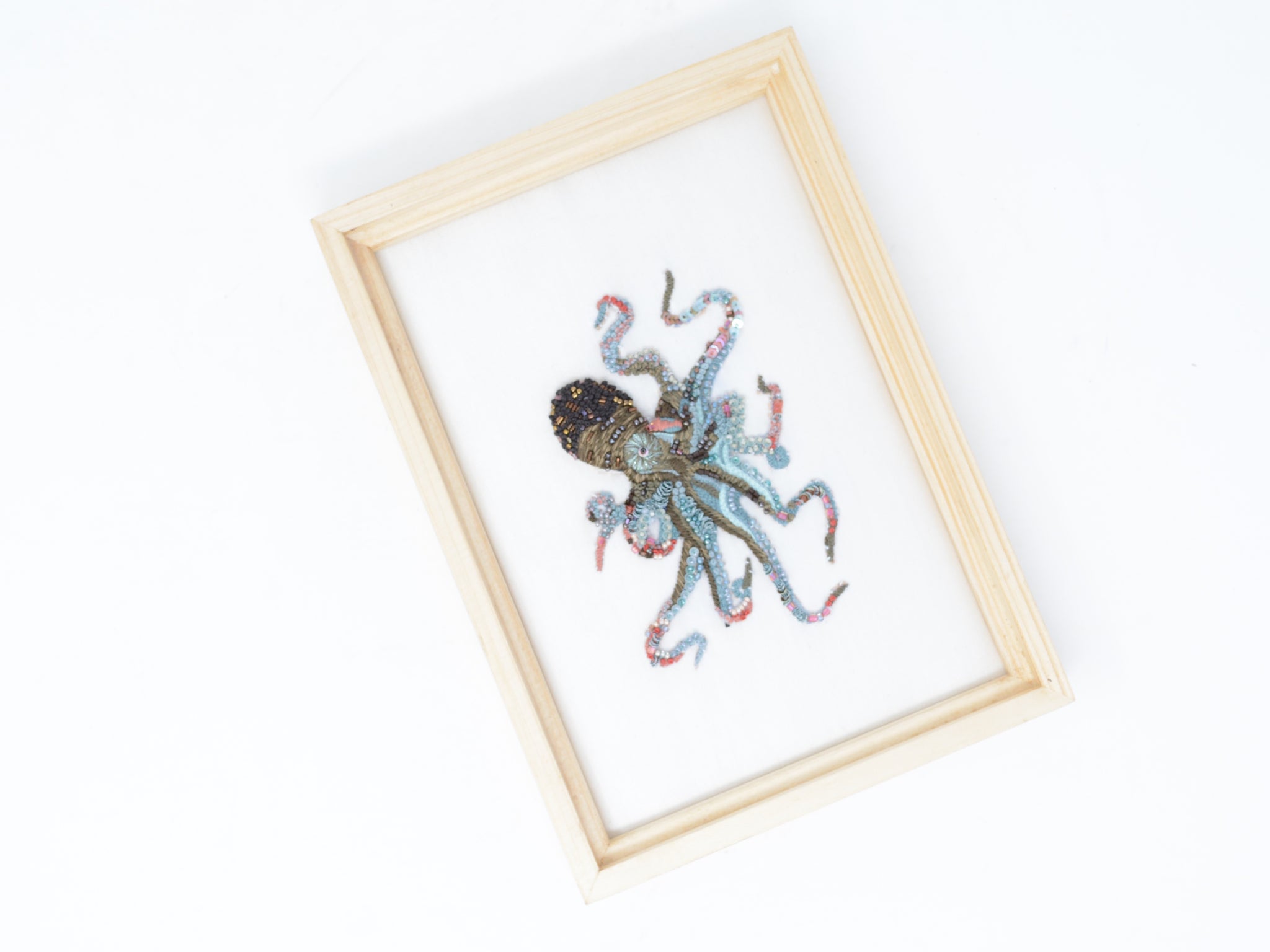 Common Octopus Beaded Art