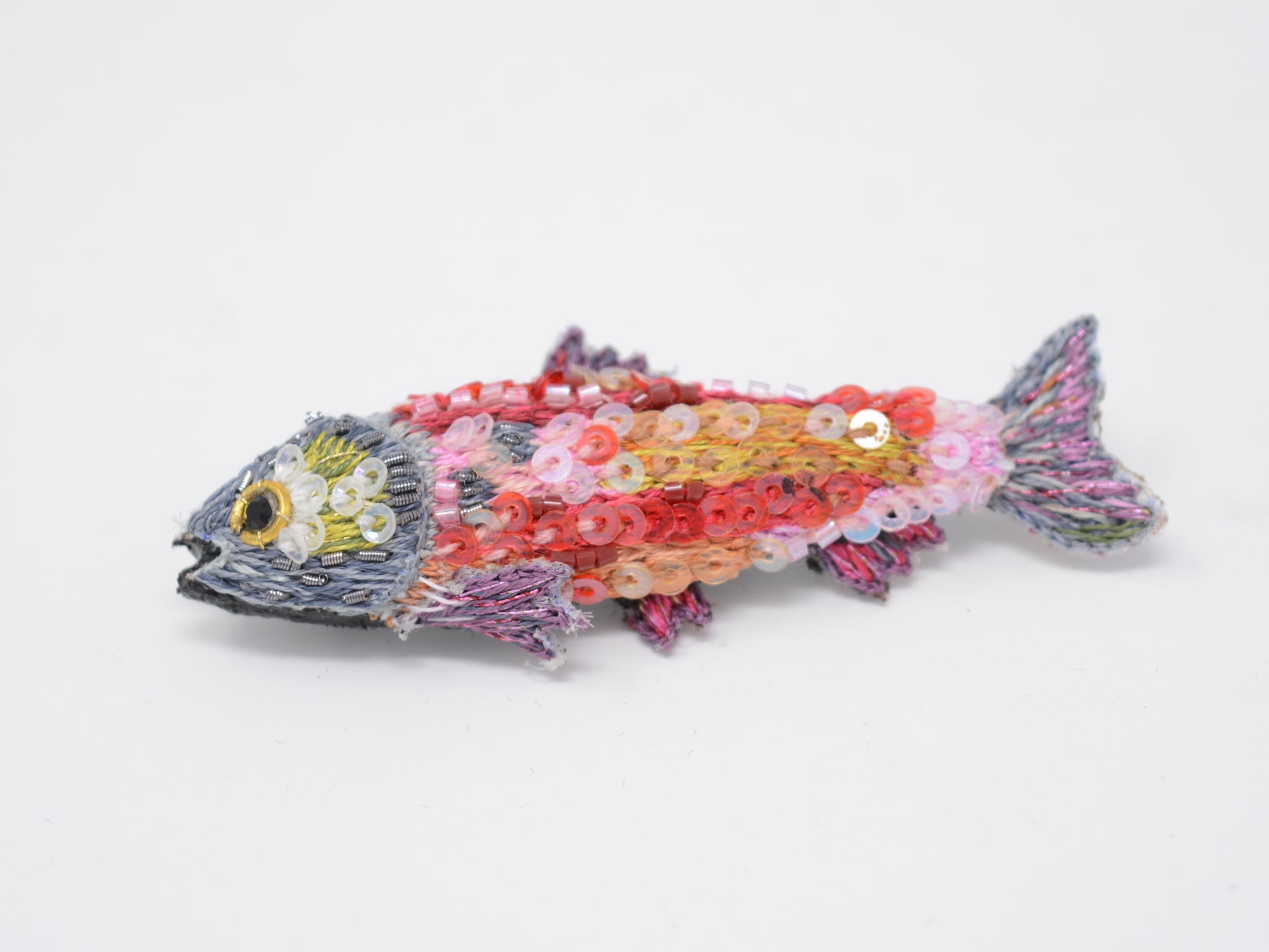 Sockeye Salmon Brooch