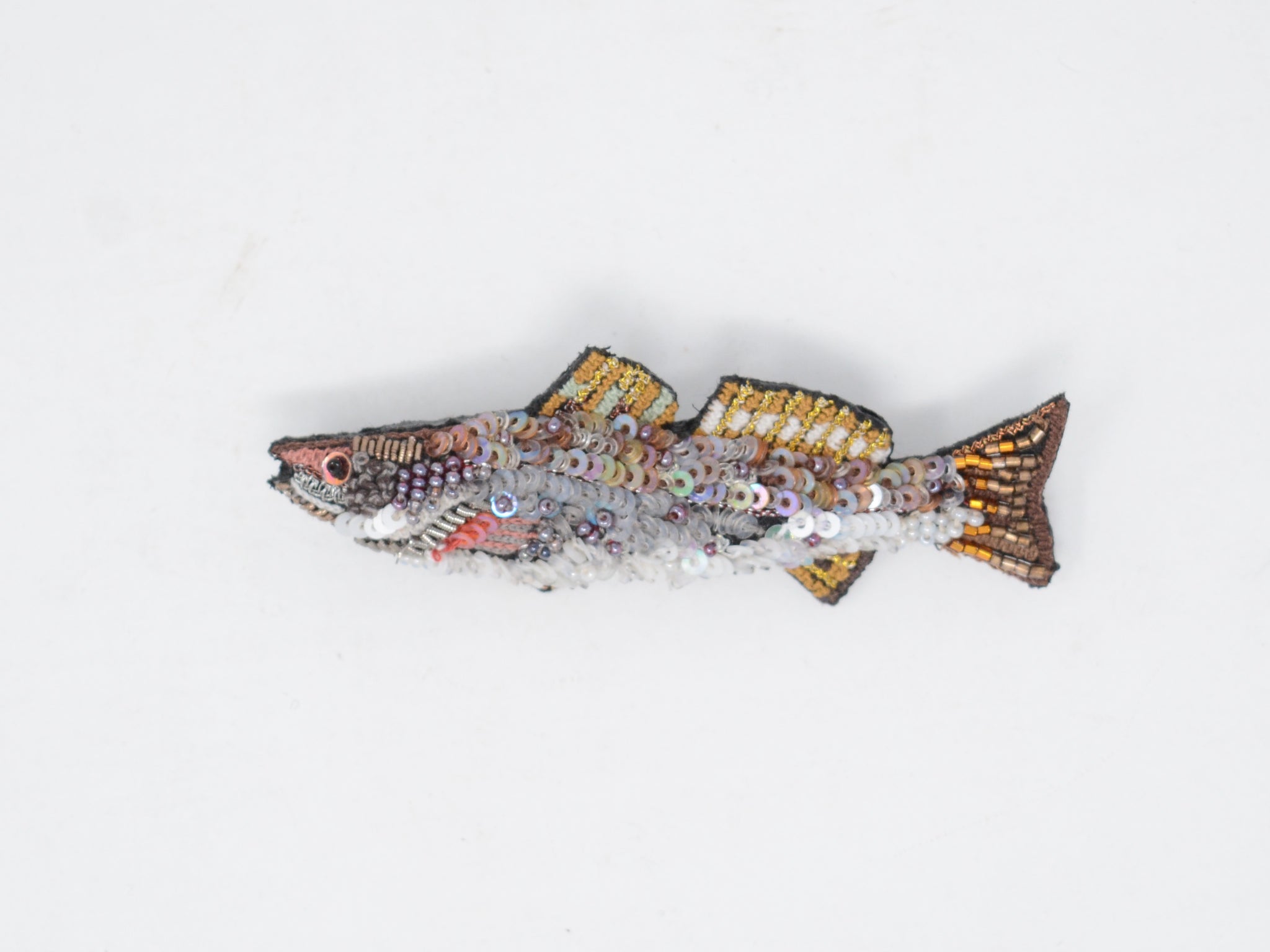 Spotted Trout Brooch