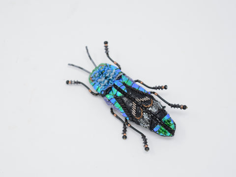 Ulkei Beetle Brooch