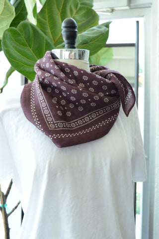 Foulard No. 676 - Plum