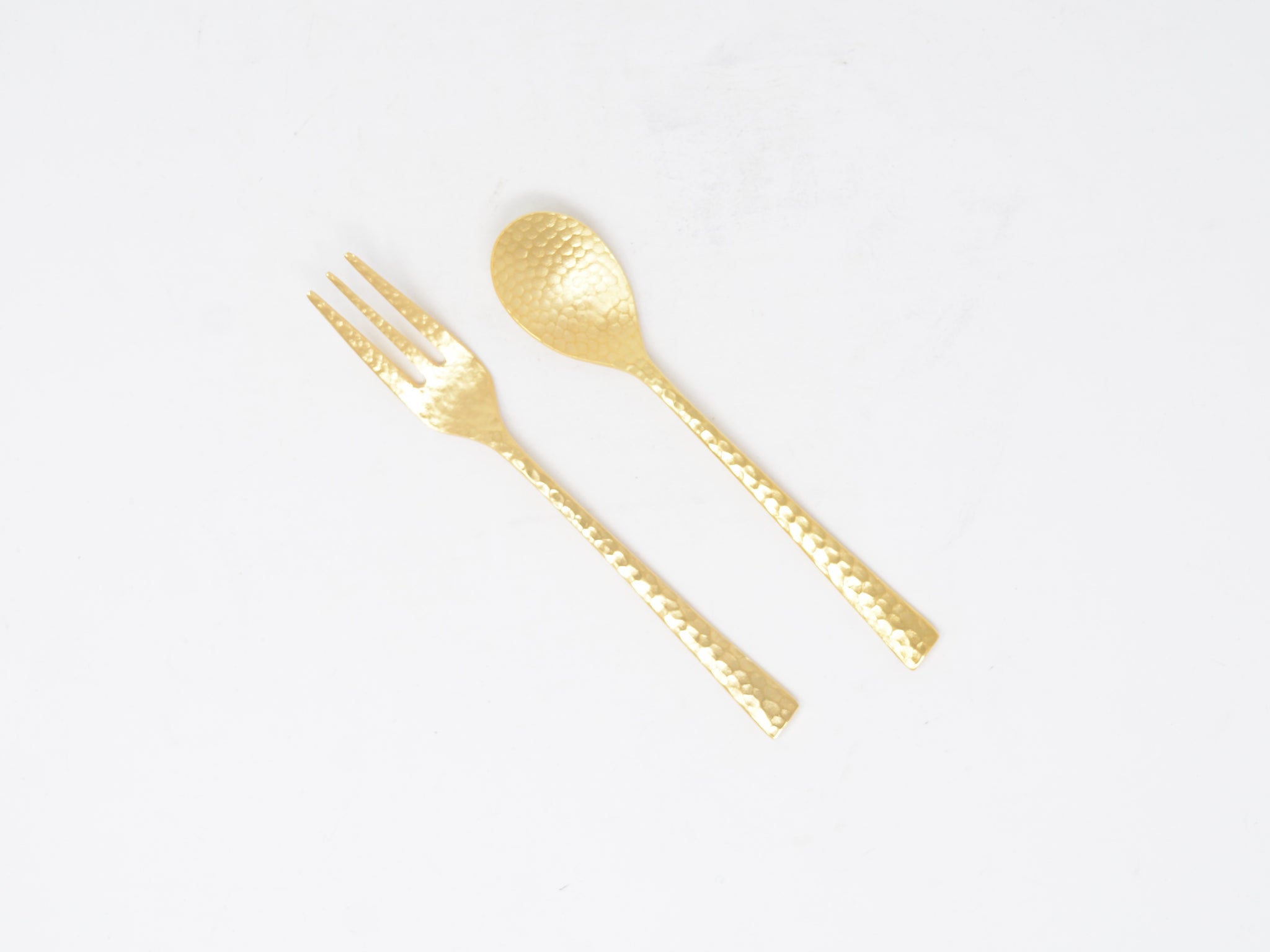 Gold Plated Dessert Fork