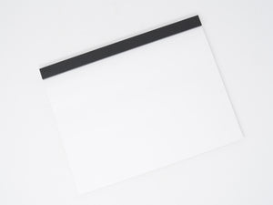 Large Drawing Pad - Black Mount White Paper