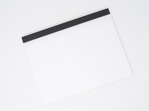 Large Drawing Pad - Black Mount White Paper