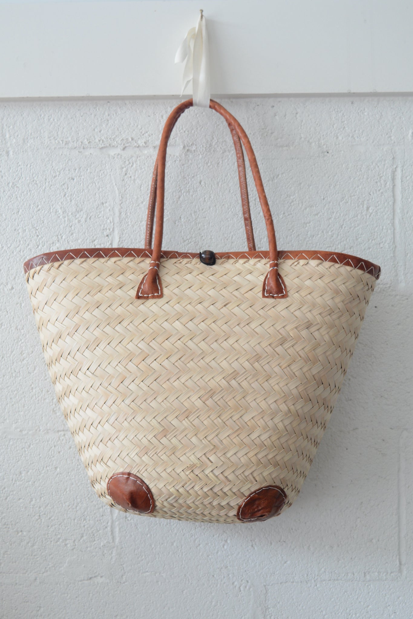 Natural Basket Tote
