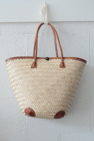 Natural Basket Tote