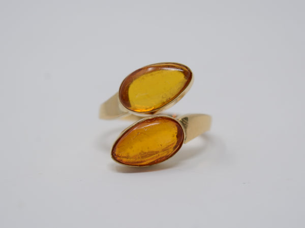 Natural Amber Ring