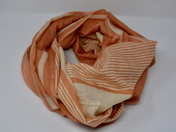 Cotton and Silk Scarf