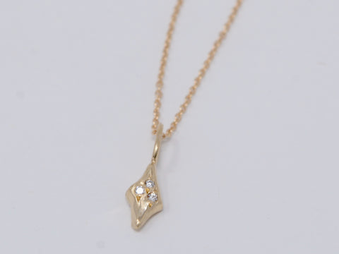 Triple Diamond Necklace