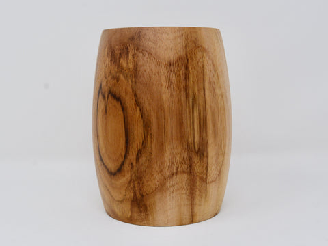 Small Teak Vase